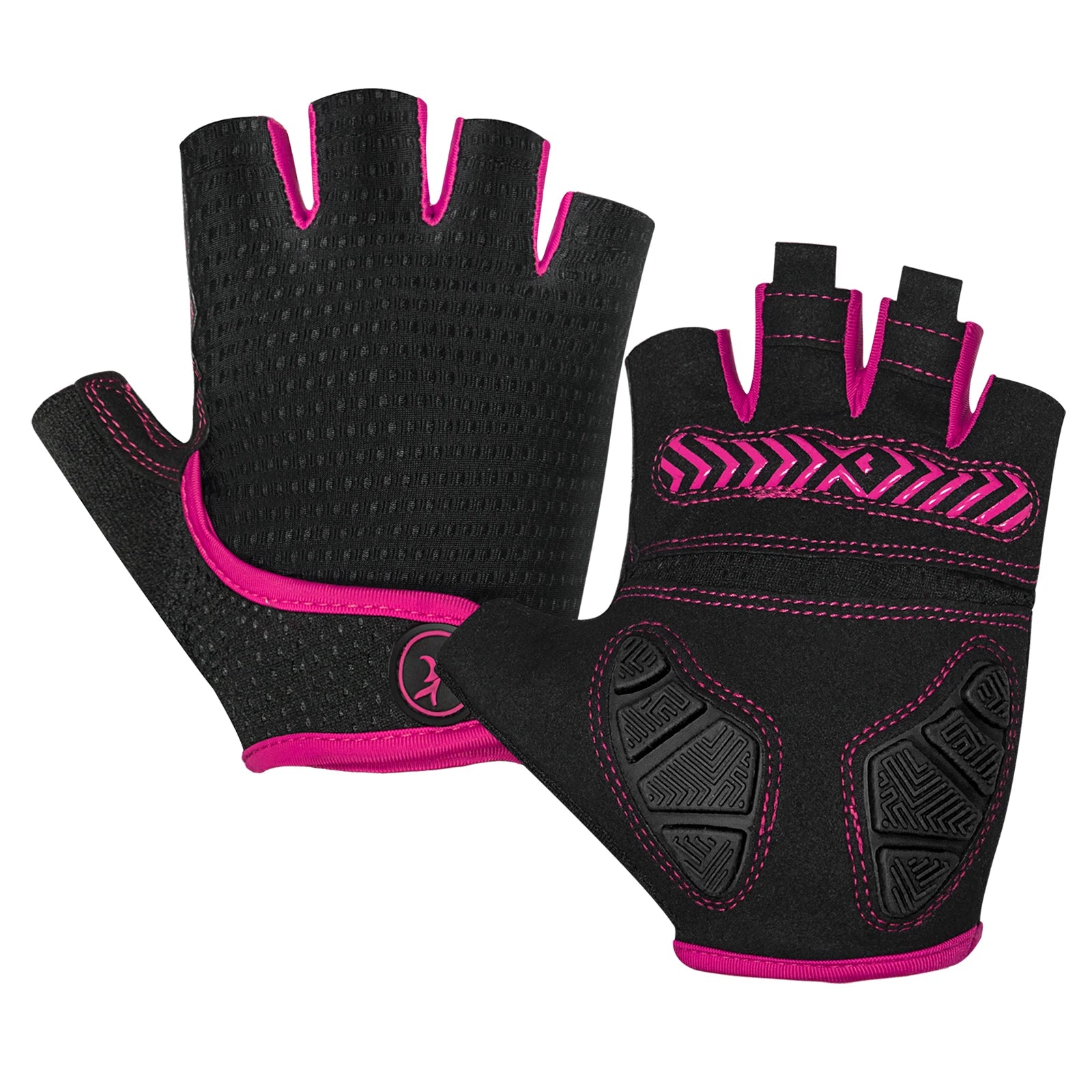 MOREOK Half Finger Cycling Gloves — Padded Anti-Slip Road & MTB Bike Gloves