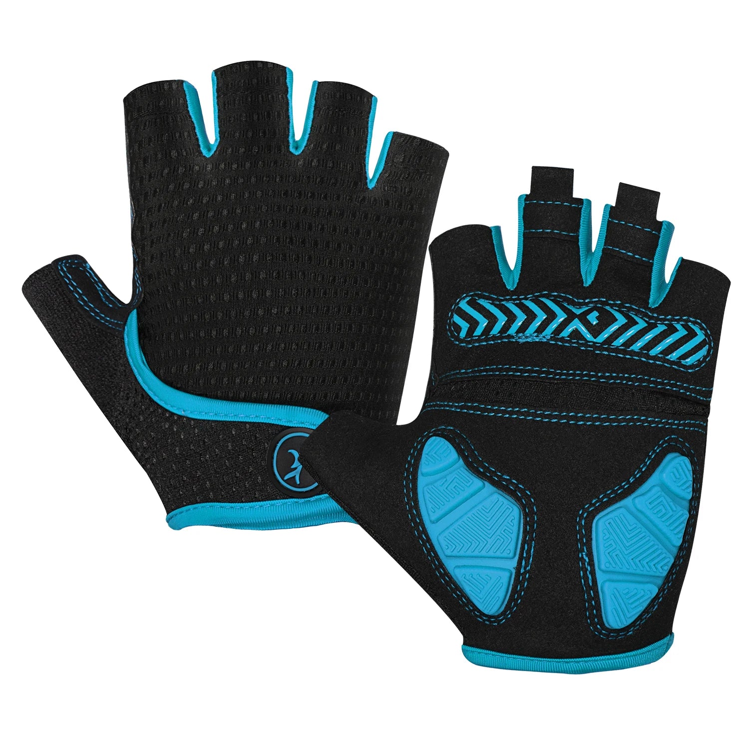 MOREOK Half Finger Cycling Gloves — Padded Anti-Slip Road & MTB Bike Gloves