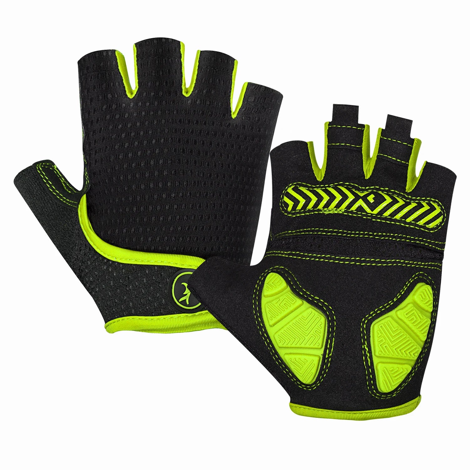 MOREOK Half Finger Cycling Gloves — Padded Anti-Slip Road & MTB Bike Gloves