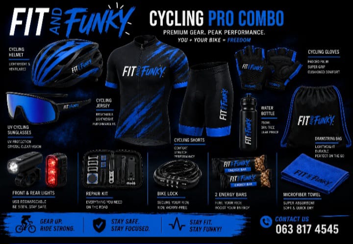 Fit and Funky Cycling Pro Combo | Ride Essentials