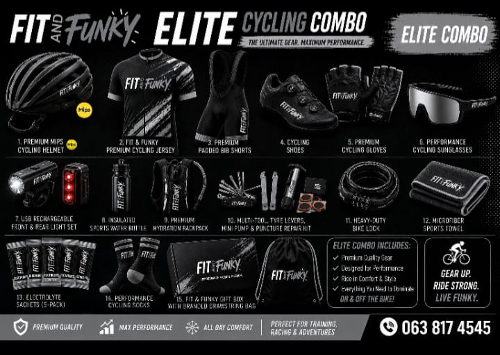 Fit and Funky Elite Cycling Combo