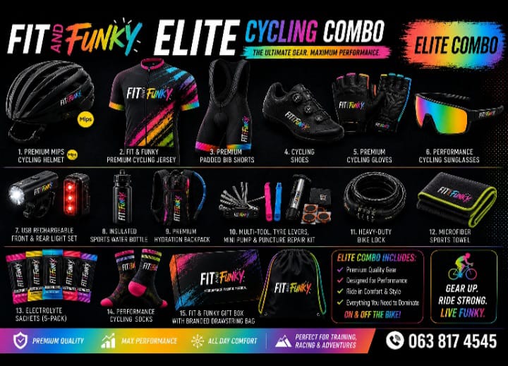 Fit and Funky Elite Cycling Combo