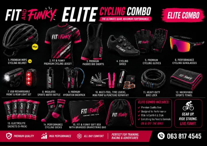 Fit and Funky Elite Cycling Combo