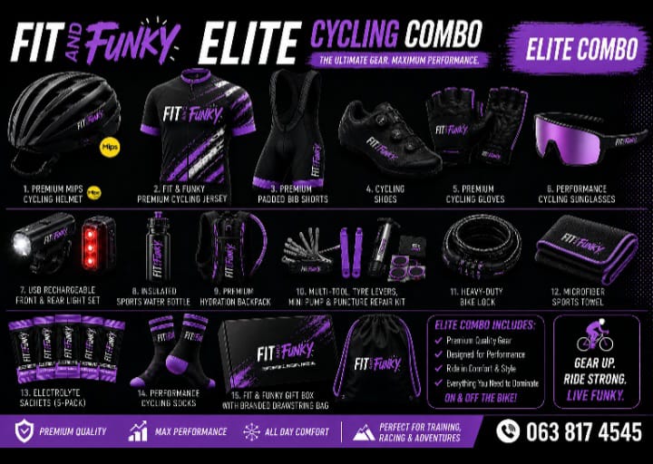 Fit and Funky Elite Cycling Combo