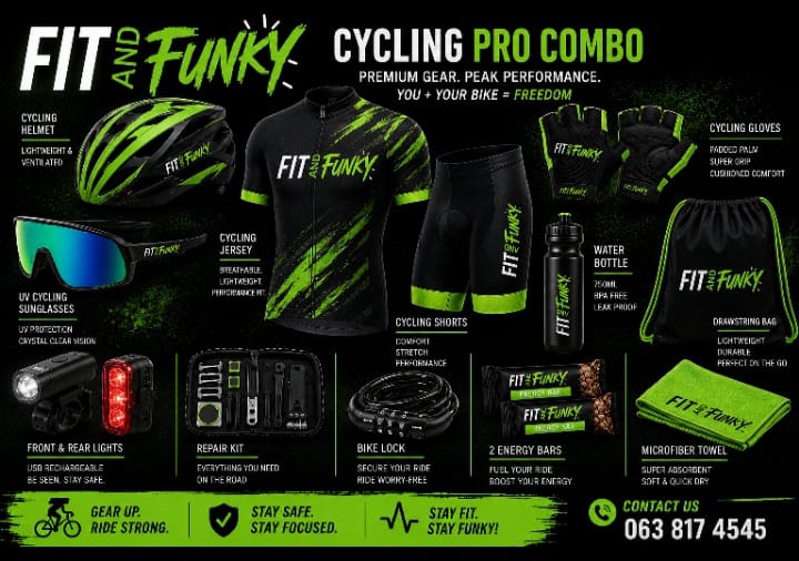 Fit and Funky Cycling Pro Combo | Ride Essentials