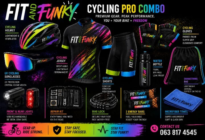 Fit and Funky Cycling Pro Combo | Ride Essentials