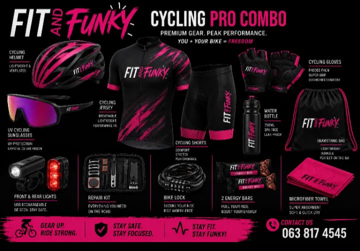 Fit and Funky Cycling Pro Combo | Ride Essentials