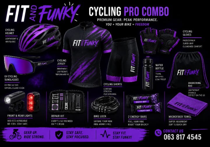 Fit and Funky Cycling Pro Combo | Ride Essentials