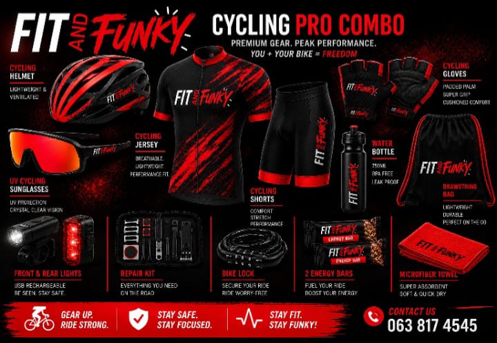 Fit and Funky Cycling Pro Combo | Ride Essentials