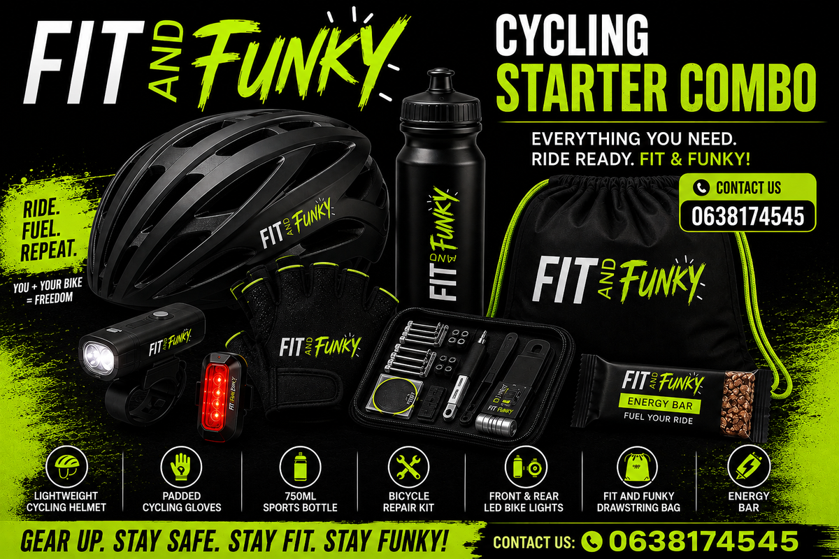 Fit and Funky Cycling Starter Combo | Ride-Ready Essentials