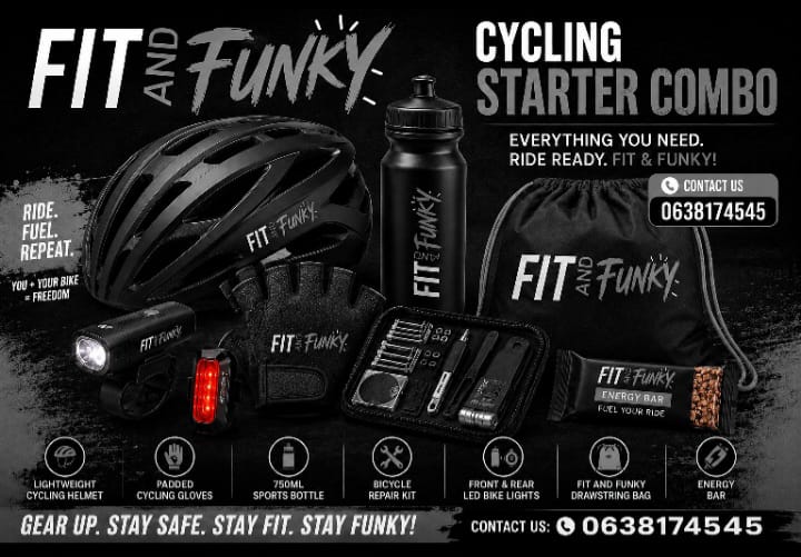 Fit and Funky Cycling Starter Combo | Ride-Ready Essentials