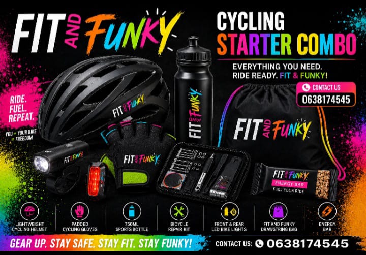 Fit and Funky Cycling Starter Combo | Ride-Ready Essentials
