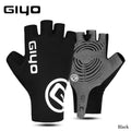 Giyo Half-finger Gloves Anti-slip Bicycle Mitten Fabric Men's Cycling Fingerless Gloves MTB Road Bike Summer Short Gloves