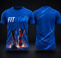 Fit and Funky Men’s Running Graphic T-Shirt