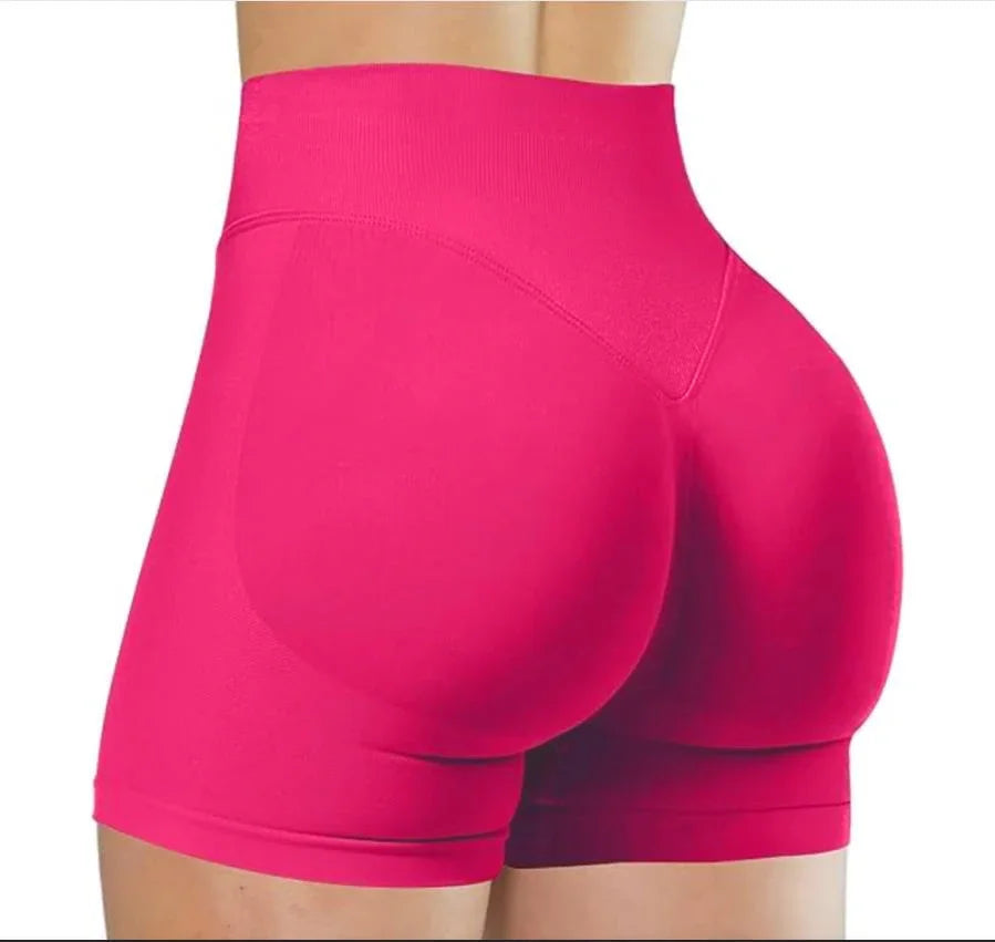 High-Waist Yoga Shorts