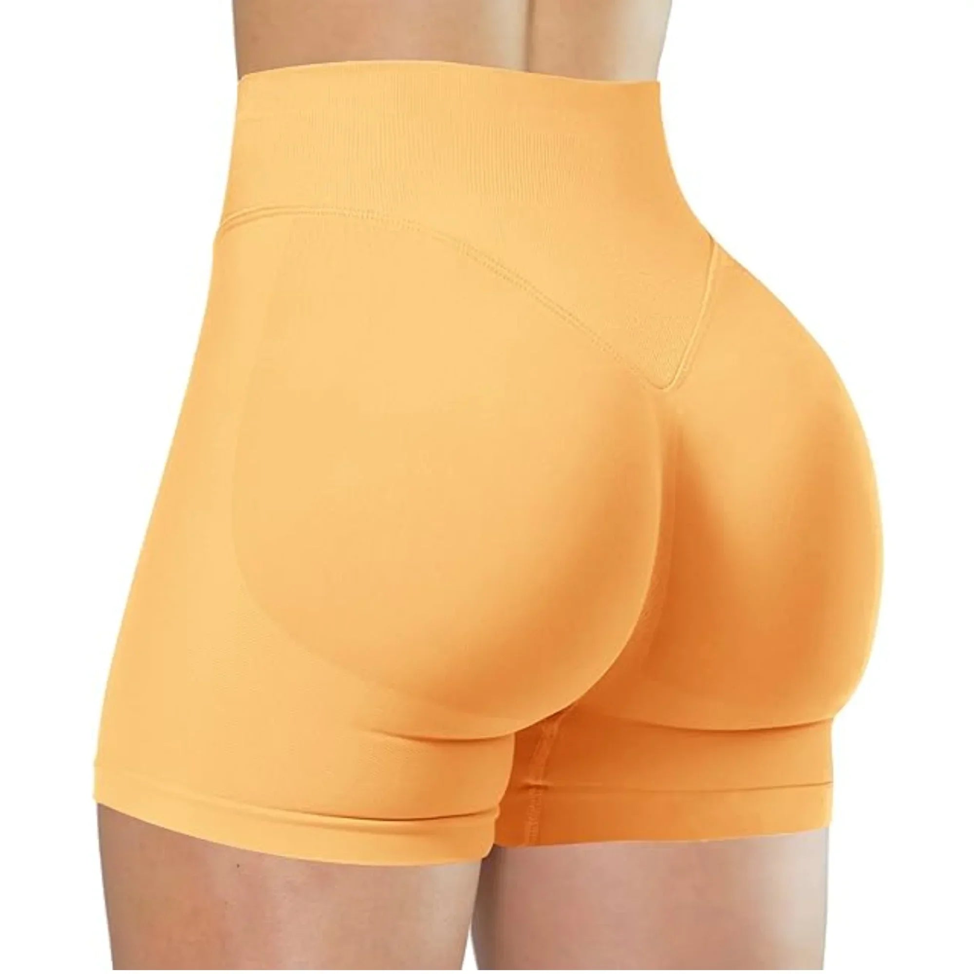 High-Waist Yoga Shorts