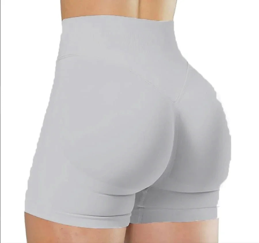 High-Waist Yoga Shorts