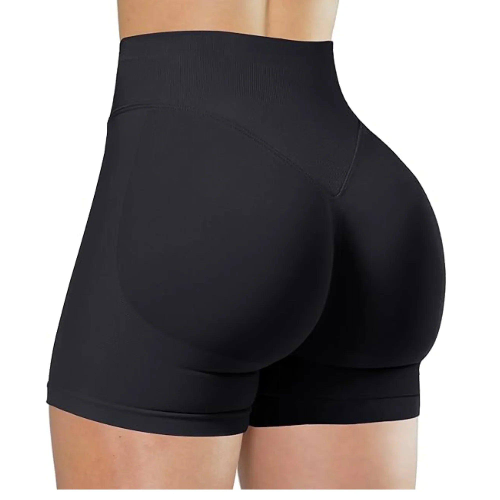 High-Waist Yoga Shorts