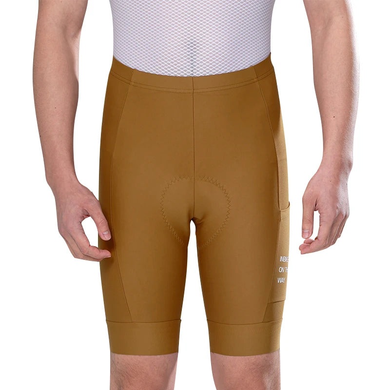 INBIKE Men's Cycling Shorts with Pocket — Breathable Quick-Dry MTB & Road Bike Pants