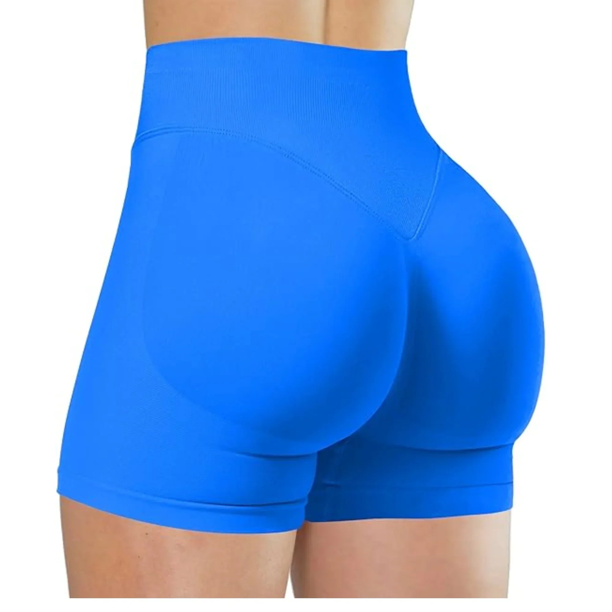 High-Waist Yoga Shorts
