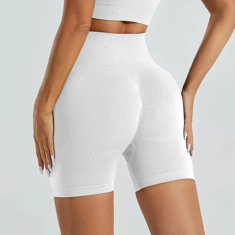 High-Waist Yoga Shorts
