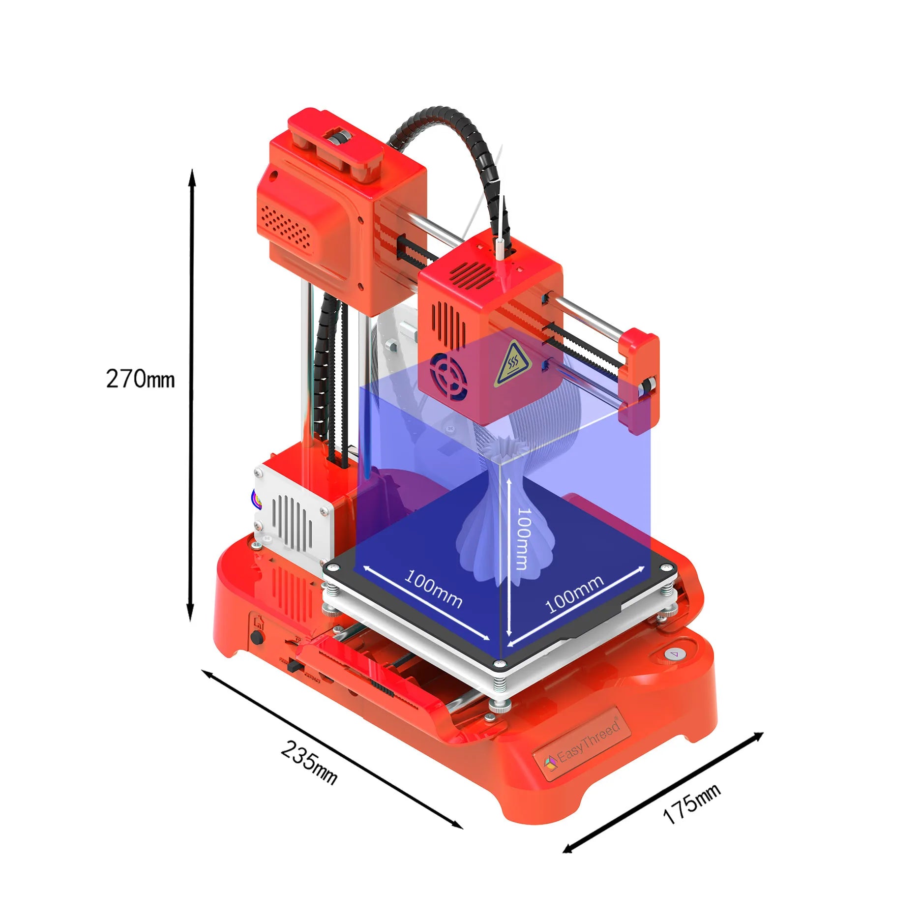 EasyThreed 3D Printer – K7, K9 & X1 Models | Beginner-Friendly Mini Printer