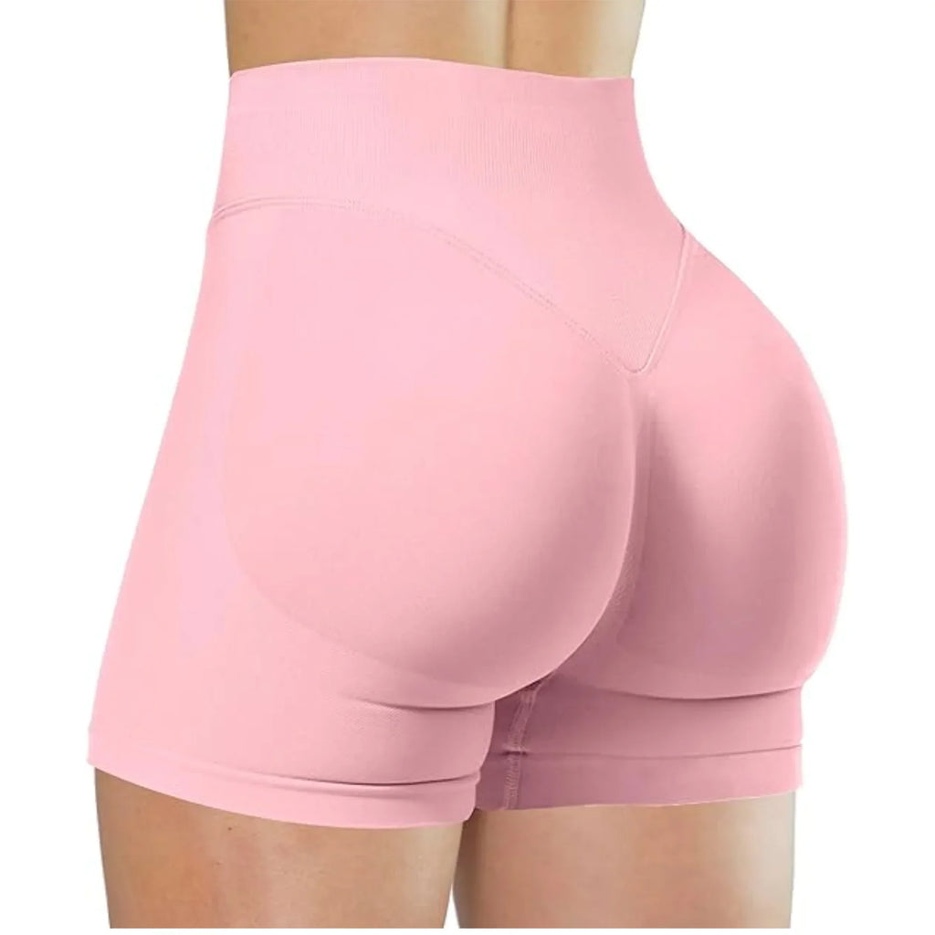 High-Waist Yoga Shorts