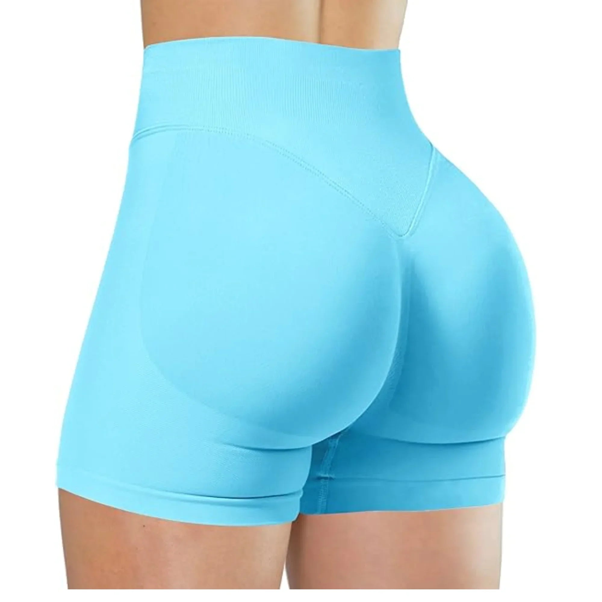 High-Waist Yoga Shorts