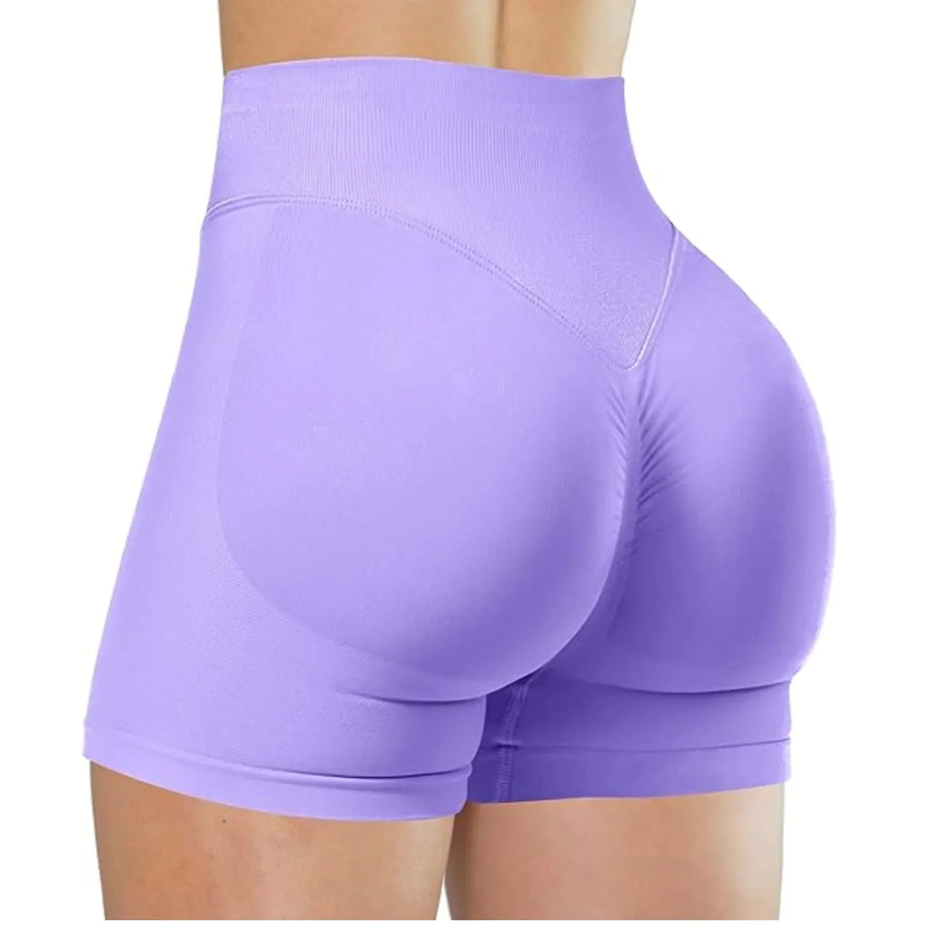 High-Waist Yoga Shorts
