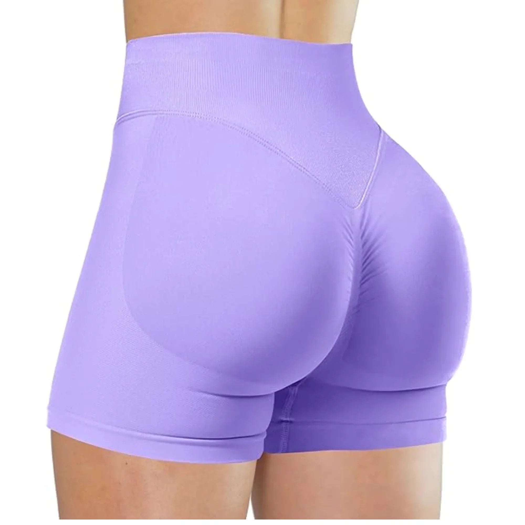 High-Waist Yoga Shorts