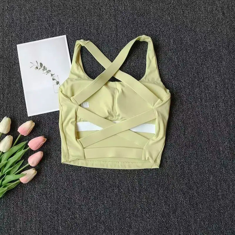 Seamless Push-Up Sports Bra