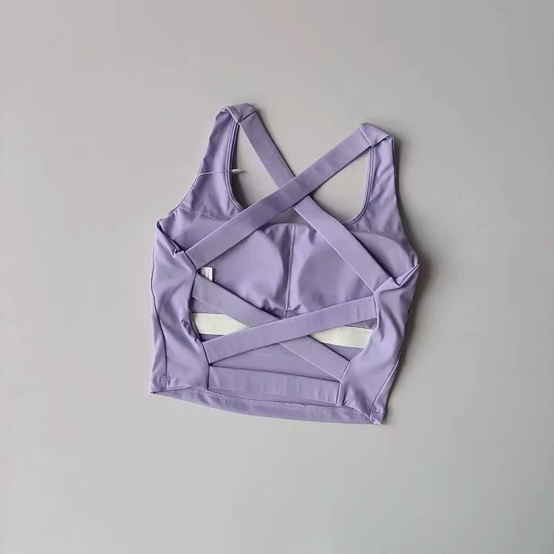 Seamless Push-Up Sports Bra