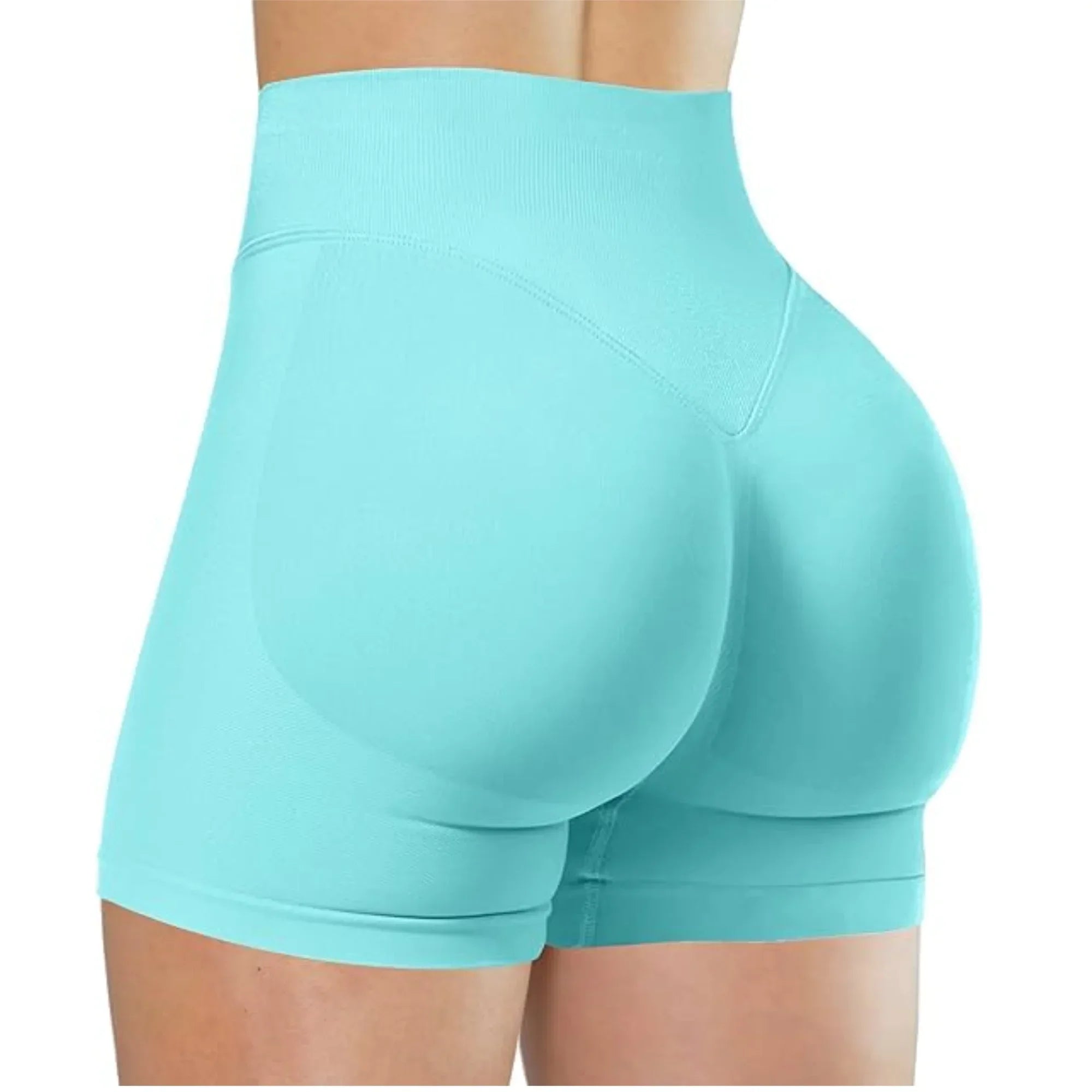 High-Waist Yoga Shorts