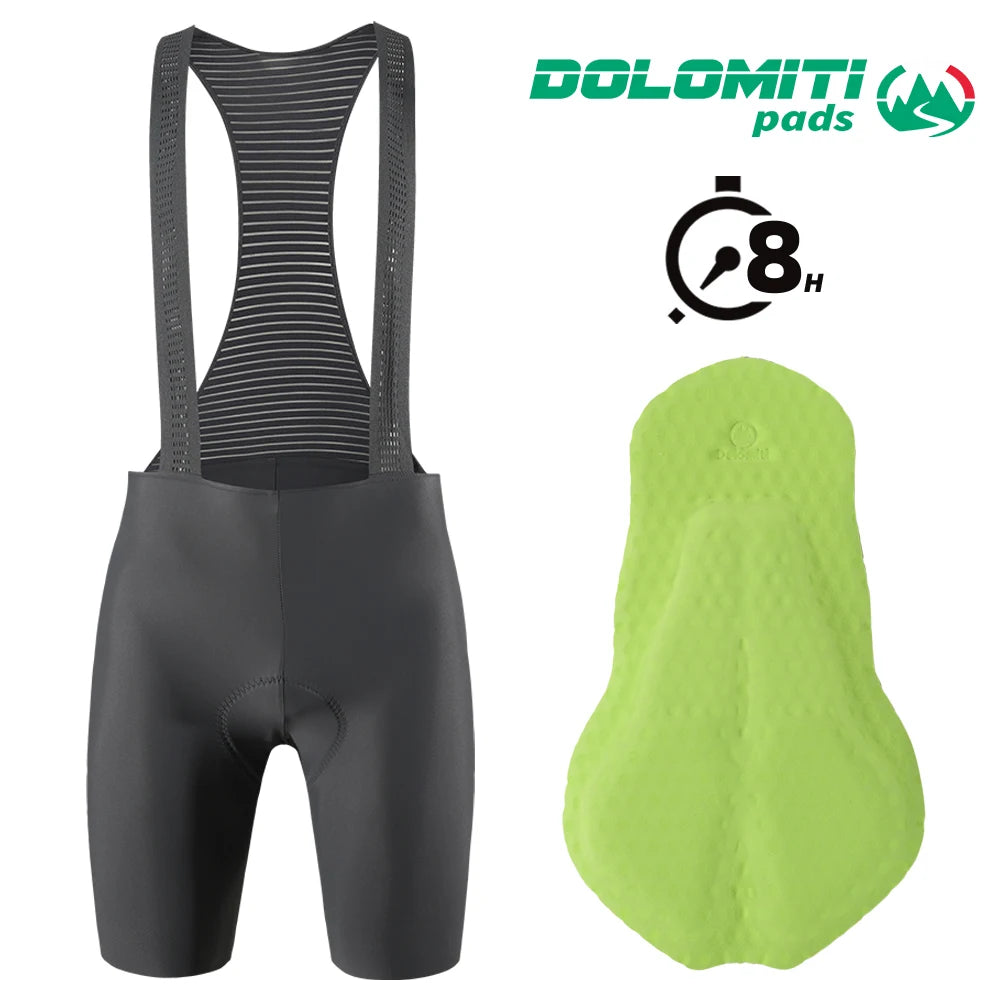 RION Men's Cycling Bib Shorts Mountain Bike MTB Clothes Downhill Bicycle Tights Road Riding Motocross Dolomiti 8H Outdoors Pro