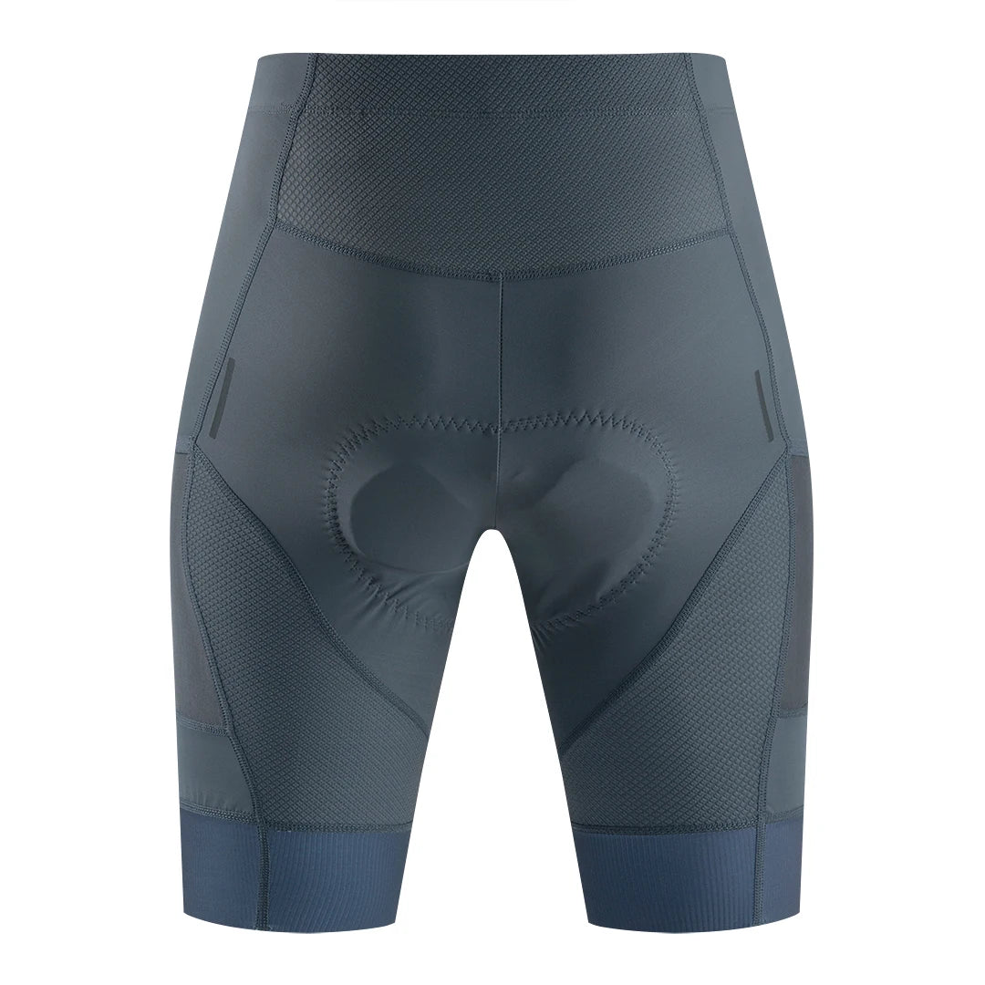 YKYWBIKE Pro Padded Cycling Shorts — Long Distance Road & MTB Bike Tights for Men