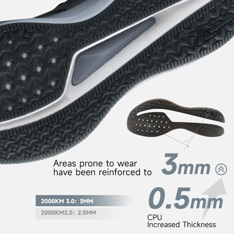 Xtep 2000km 3.0 Running Shoes – Men & Women
