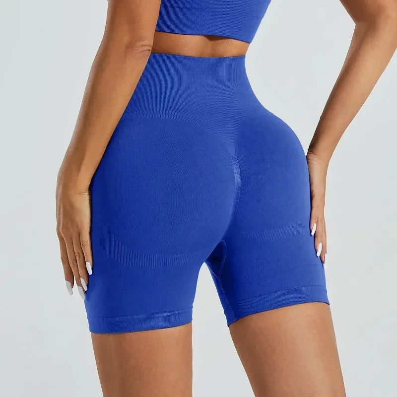 High-Waist Yoga Shorts