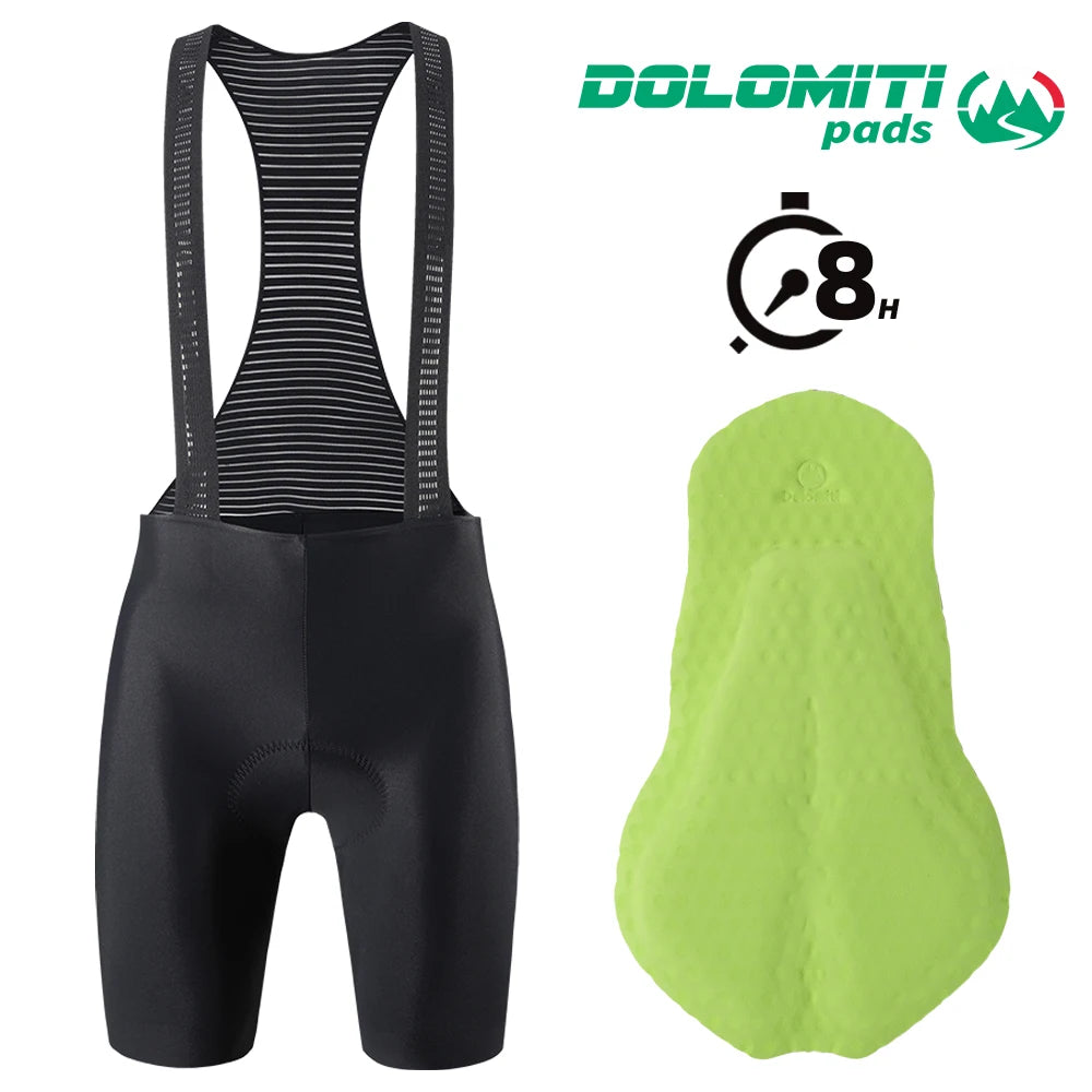 RION Men's Cycling Bib Shorts Mountain Bike MTB Clothes Downhill Bicycle Tights Road Riding Motocross Dolomiti 8H Outdoors Pro